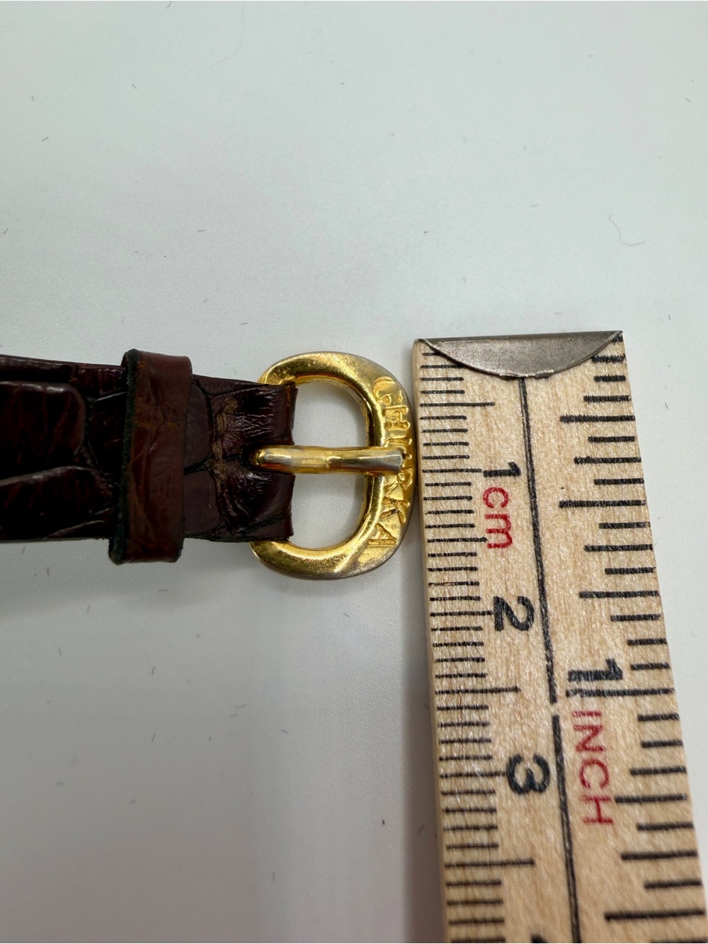 Vintage Ghurka Swiss Mechanical Hand Wind Curvex Watch Marley Hodgson AS IS - Picture 10 of 12
